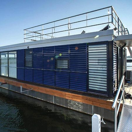 Hausboot Floating Houses Blue Active In Ribnitz-Damgarten Exteriér fotografie